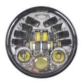 5.75" Moonmaker 3 LED Headlight Headlight Moons Mc Chrome