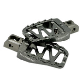 MX Style Platform Pegs V3 Foot Pegs Moons Mc Titanium 94 to Curent Harley Mount