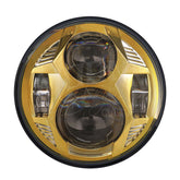 5.75" OG Moonmaker V2 LED Headlight Headlight Moons Mc Gold