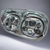 LED Moonmaker Headlight - 02-13 Road Glide Headlight Moons Mc Chrome