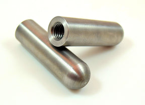 Bung King Weld-On Threaded Bullet, 1/2" x 13, 3" Long, Cold Rolled Steel Frame Fabrication Part Bung King