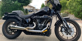 Mprds 2:1 Exhaust System Euro 5 - 18+ Softail Mirror Polished Exhaust