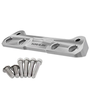 Stocker Gauge Adaptater, Machine Finish - Dyna & FXR & Sportster Gauge Mount Kraus Motor Co.
