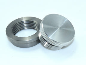 Bung King Non-Vented Filler Cap and Weld-In Bung Kit 1.25"-12, Aluminum Cap Gas Cap Bung King
