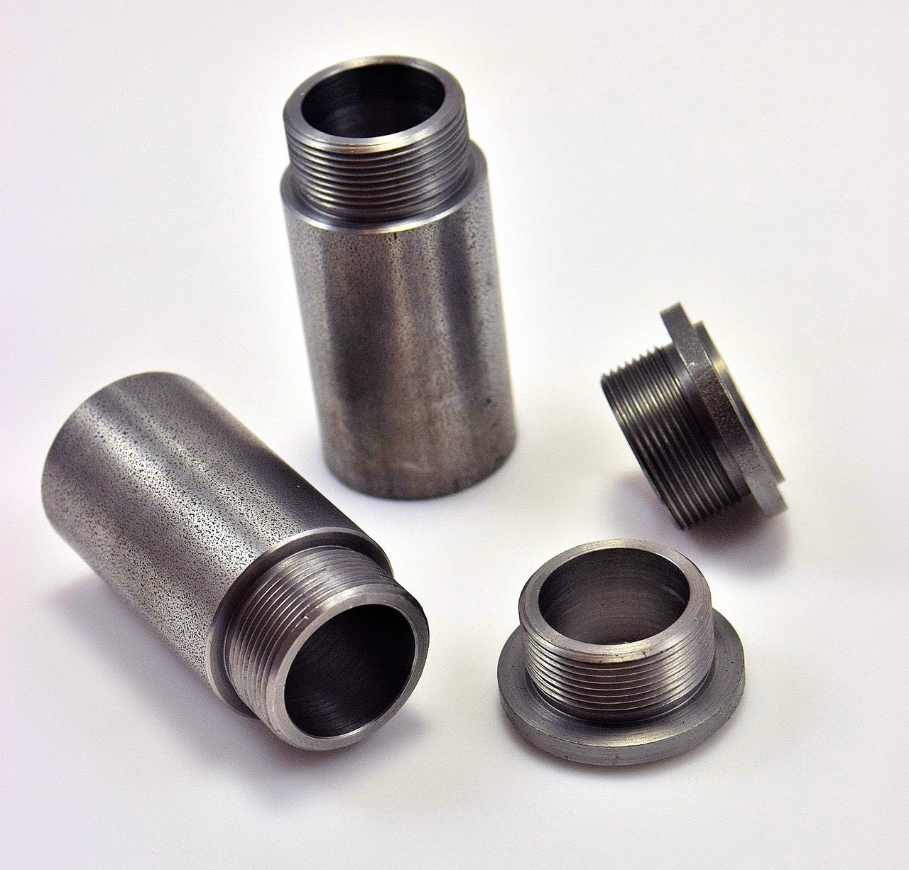 Bung King Weld-In Petcock Bung, 22mm x 1.0, 1018 Mild Steel Petcock Adapter & Tank Bung Bung King