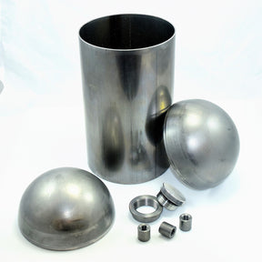 Bung King Pipe Bomb Weld-Together Oil Tank Kit, 6" Diameter Oil Tank Bung King