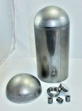 Bung King Pipe Bomb Weld-Together Oil Tank Kit, 6" Diameter Oil Tank Bung King