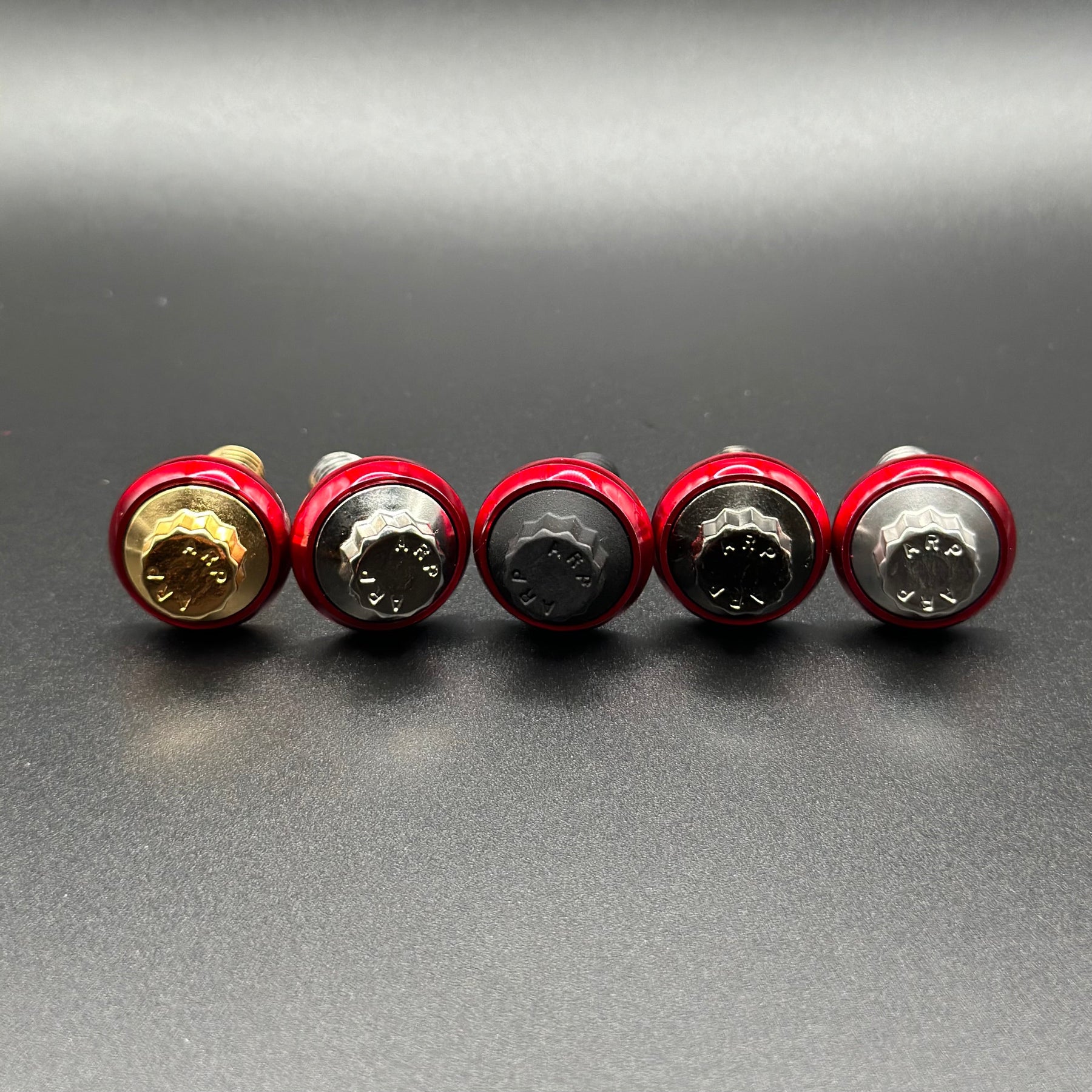 Bamco Motorsports Billet Washer Kit - Milwaukee-Eight Rocker Box Washer Bamco Motorsports Red Full Kit (20 washers)