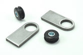 Bung King Universal Weld-On Rubber Tank Mount Tabs with Isolators Gas Tank Mount Kit & Hardware Bung King