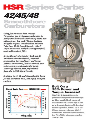 Smoothbore Carburetors