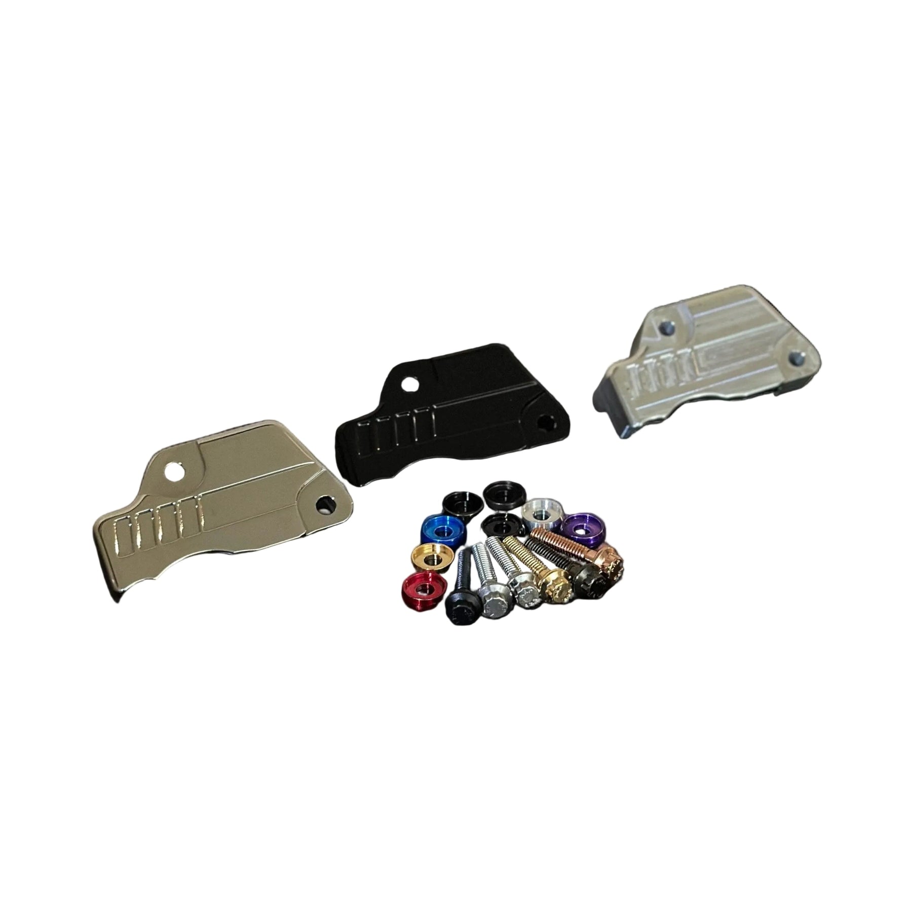 Bamco Motorsports Gear Position Sensor Cover with ARP Bolts - 23.5+ Milwaukee-Eight Bagger & 2025+ Softail Transmission Case & Cover Bamco Motorsports Stainless Steel Raw Gloss Black