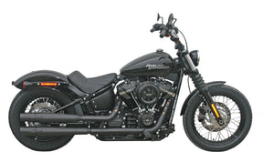 Thunderheader 1352B ThunderCone Slip-On Mufflers, Black - 2018-2024 Softail Slip-On & Muffler Thunderheader