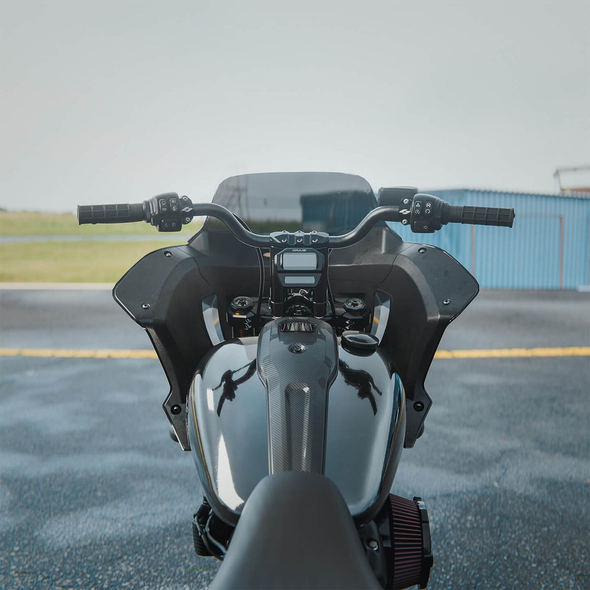 8" SDC Dagger Risers, Machine Finish Risers Kraus Motor Co.