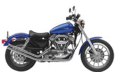 Paughco, Upswept drag pipes. Slash cut. Chrome 2-2 Full Exhaust System Paughco