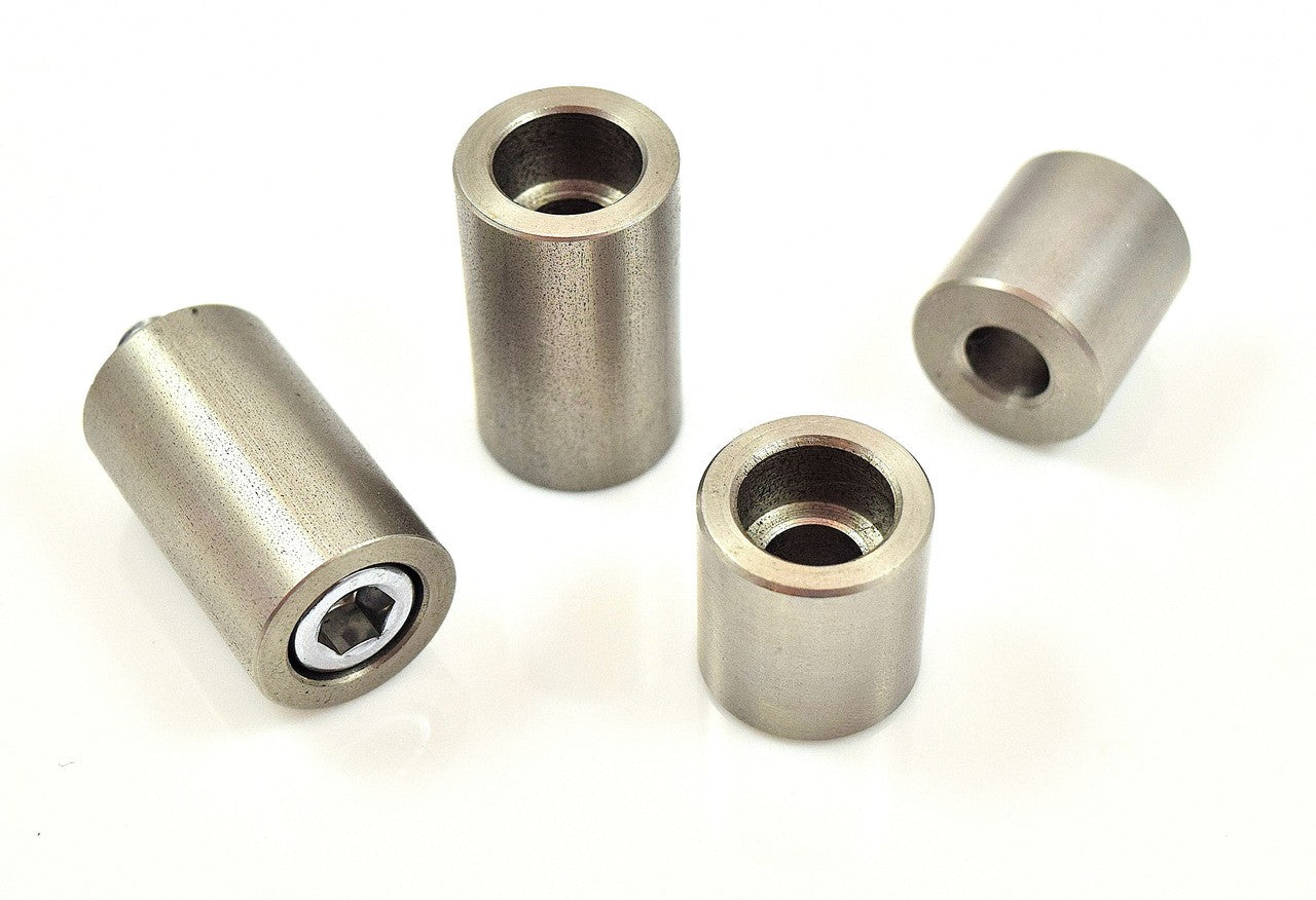 Bung King Weld-On Counterbored Bung for 5/16" Socket Head Bolts, Stainless Steel Frame Fabrication Part Bung King