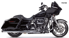 2 Bros Flh/T17 Up Dual Slip Ons Carbon Ch Slip-On & Muffler Two Brothers Racing