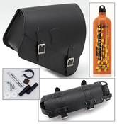 Texas Leather Xl14 Up Bag W/Fuelcan Leather Luggage Texas Leather Default Title
