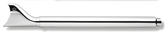 E3 Tc96 Flh/T07 16 36" Sharktails Ch/Ch Slip-On & Muffler Thorcat Exhaust Default Title