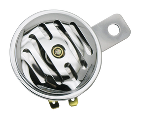 Gzp Chr Mini Horn Grooved Cover With Bra Horns & Sirens Zodiac