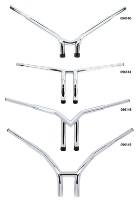 Gzp Fat Bubba Wildcat V Style Handleb Fat T-Bars Zodiac