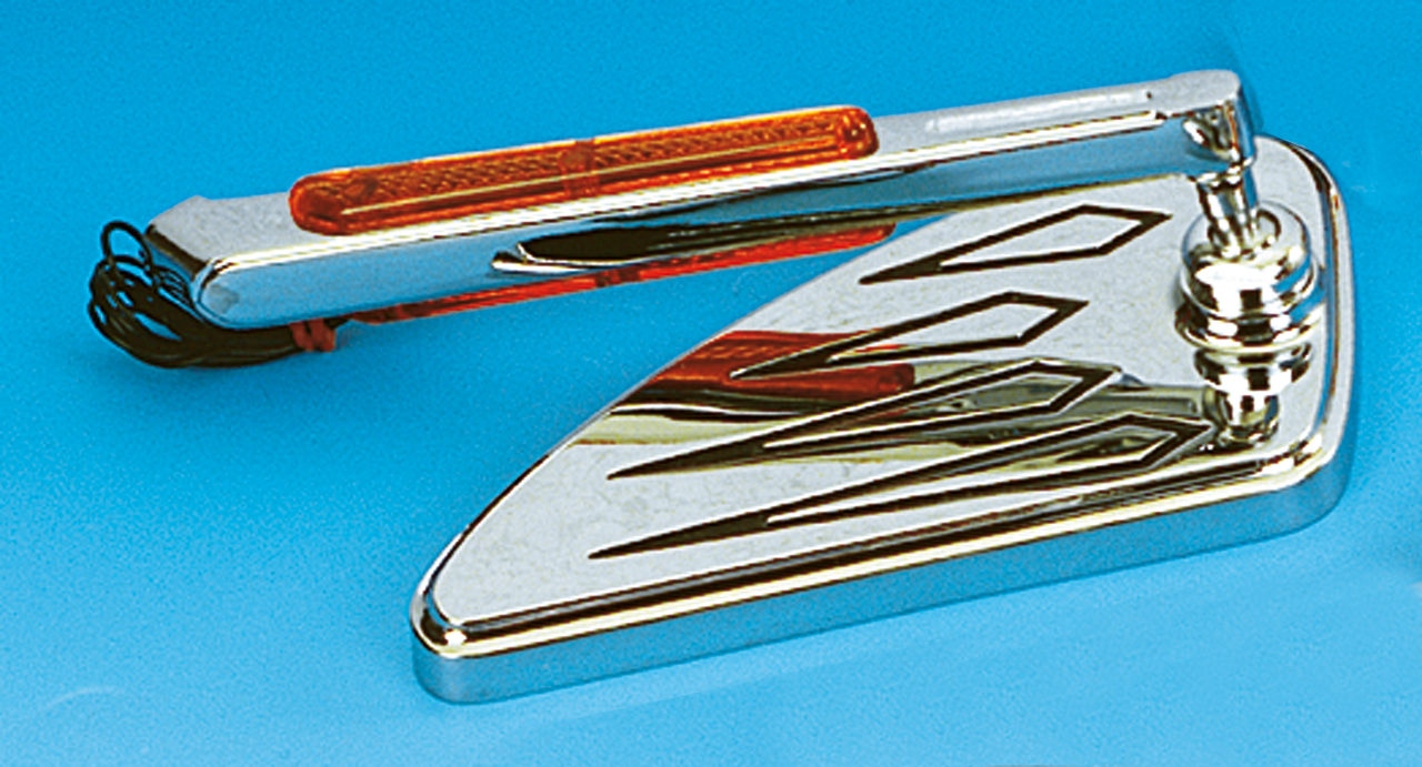 Gzp Phantom Ii Teardrop Gold W/Indic R/H Handlebar, Hand Controls & Mirrors Zodiac Default Title