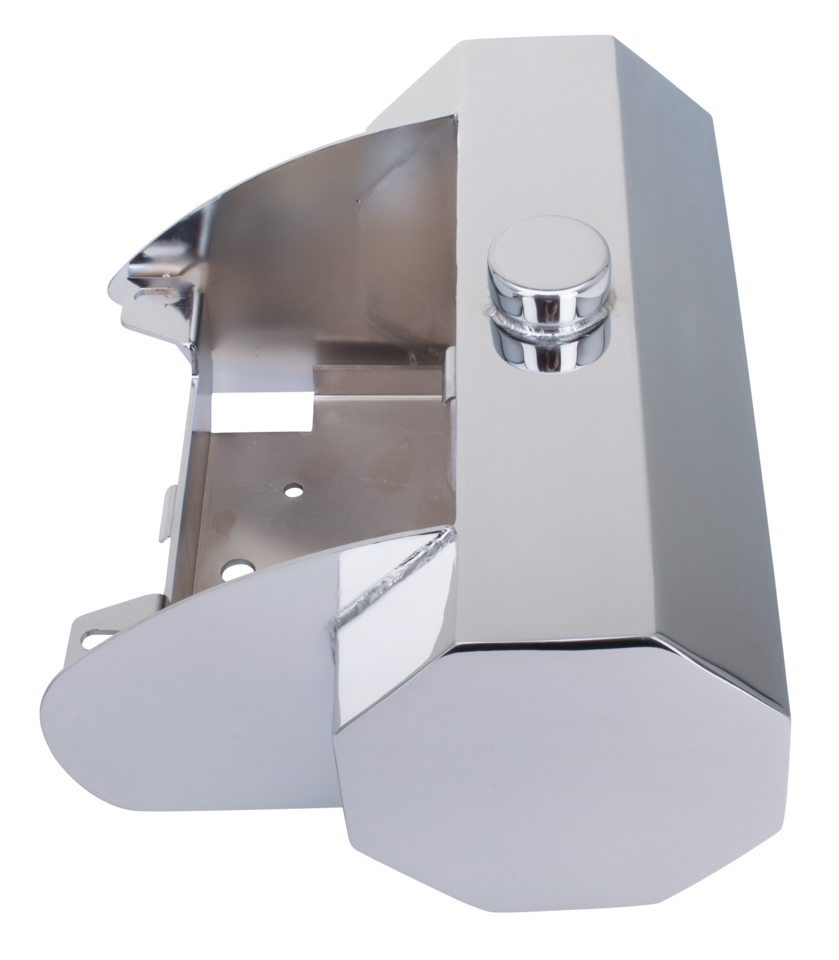 Gzp Octagonal Chromed Oil Tank Center Fi Oil Tank Zodiac