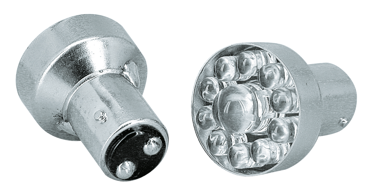 Gzp Clear Led Bulb Dual 12 V Bay15 D Lighting Bulb Zodiac Default Title