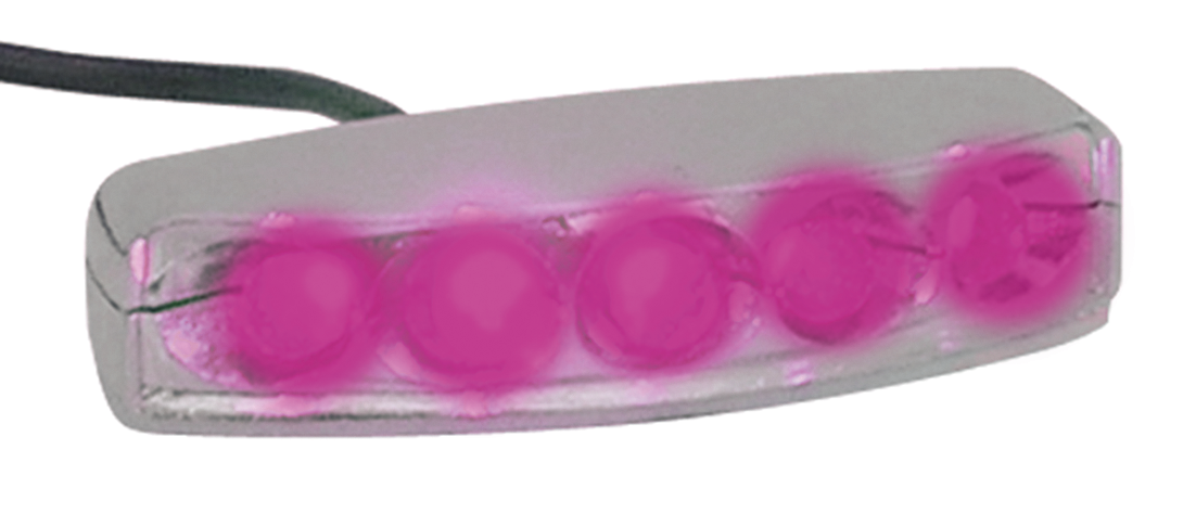 Cyron Convex5 Led Chrome Fuchsia Electric & Light Cyron Default Title