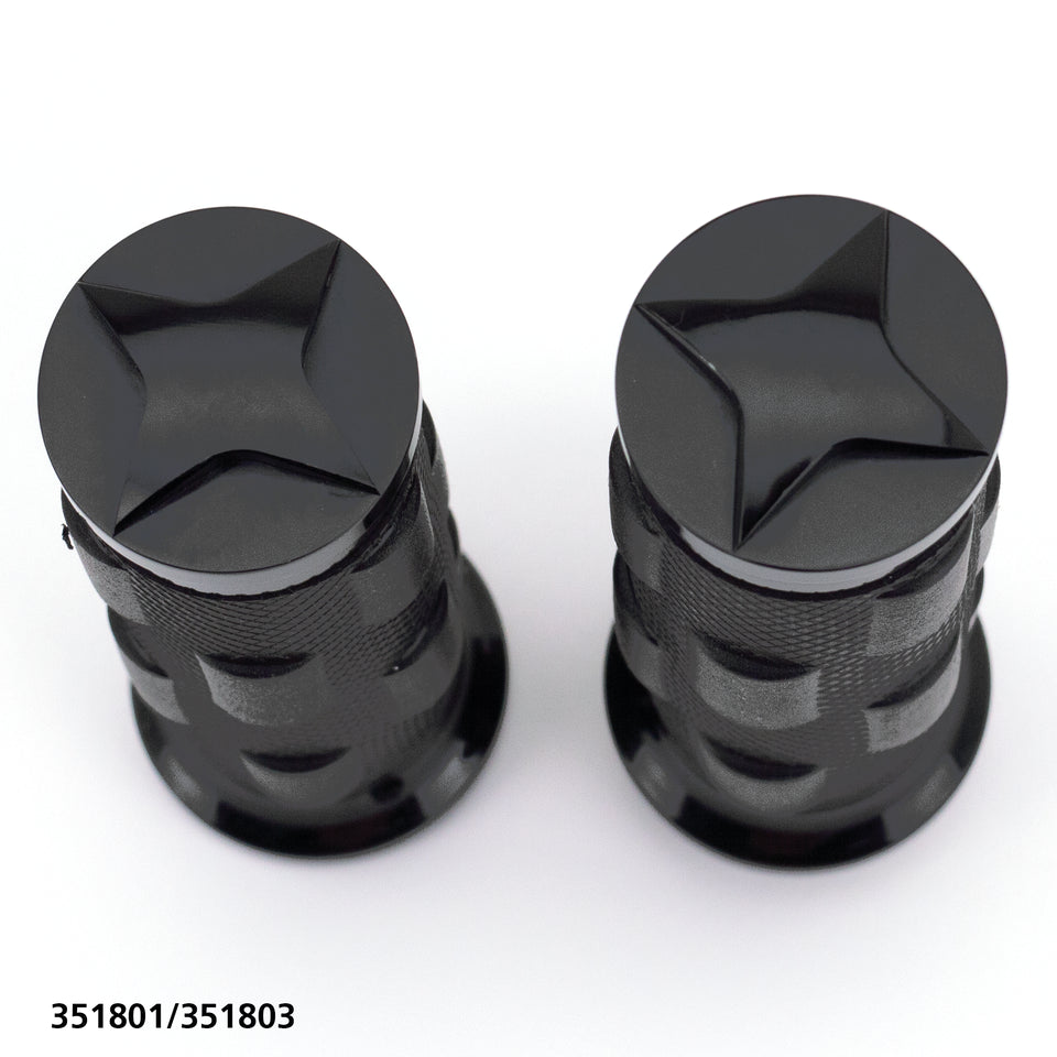 Gzp Black Lonestar T Ii Gripset Grip Sets Zodiac Default Title