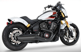 Slip On Bl/Bl Liberty Scout25 Up Slip-On & Muffler Freedom Performance Exhaust Default Title