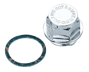 Gzp Chrome Rear Brake Cylinder Cap #4176
