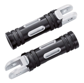 Gzp Black Edge Cut Rider Footpegs Rider Foot Peg Zodiac Default Title