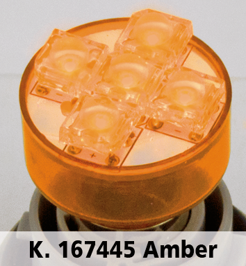 Gzp Dual Compact Led Bulb Amber Bay15 D Lighting Bulb Zodiac Default Title