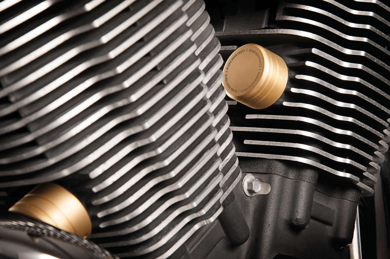 Black Duck Cam Adj. Cvrs Victory Satin Engine Black Duck Parts