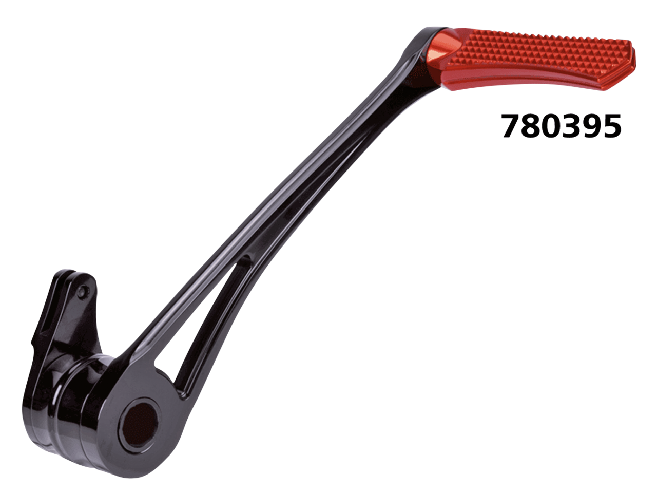Diamond Brake Arm Blk+Red Peg Flh/T14 Up Brake Pedal Vity's Design Default Title