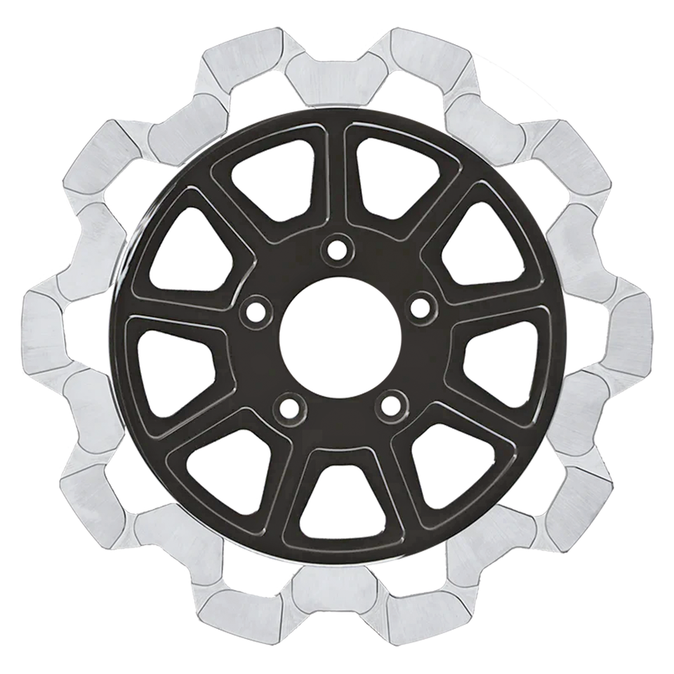 Rr Bow Tie 11.8"X7mm Bl/Mf 9 Spoke Disc Brake Rotors Lyndall Brakes Default Title