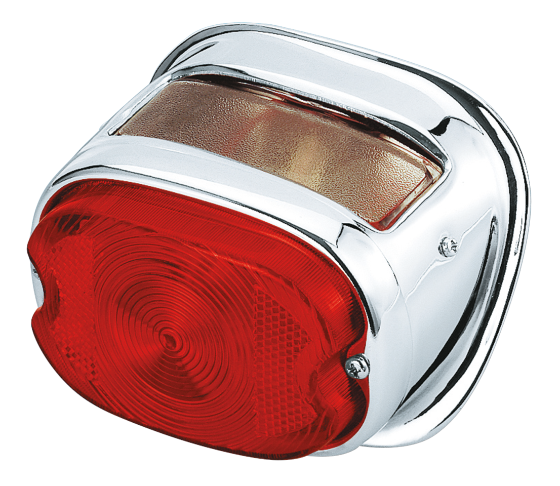 Gzp Taillight H D Style 55 72 Chrome Tail & Brake Light Zodiac Default Title