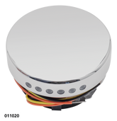 Gzp Chrome Smooth Led Fuel Gauge 96 17 Gas Cap & Cover Zodiac Default Title