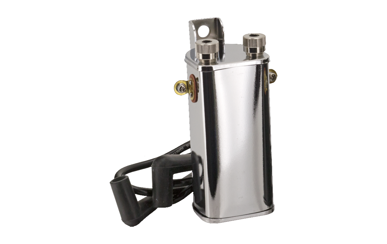 Gzp Square Custom Coil 6volt Chrome Ignition Coil Zodiac Default Title