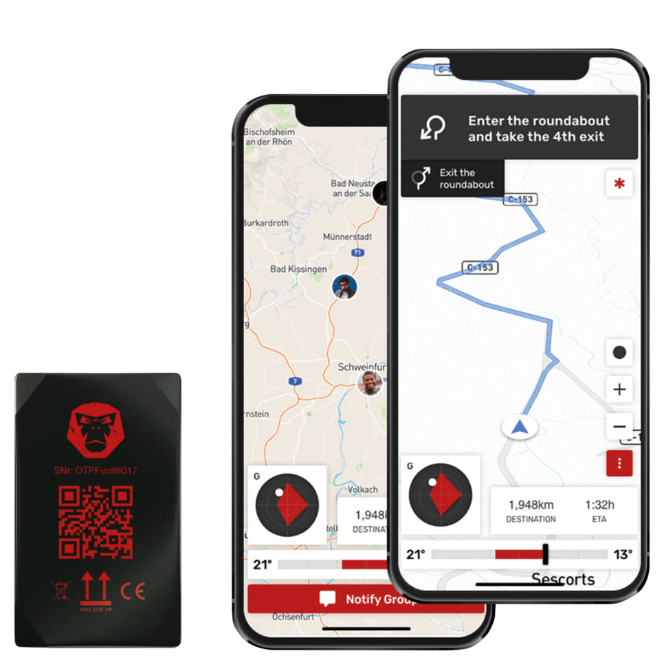 Ride Link Wing Man Ip54 2 G/Edge Security & Lock Ridelink