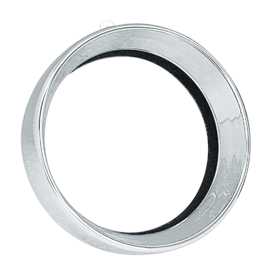 Gzp Chrome 5.75" Headlight Trim Ring Headlights Zodiac Default Title