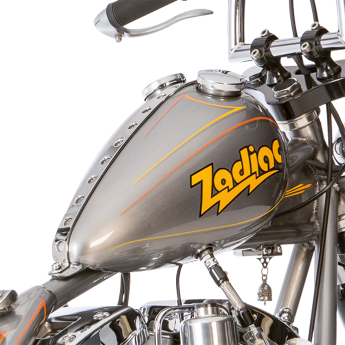 Gzp Wasp 2.2 Gallon Gastank Dual Bung Gas Tank Zodiac