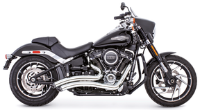 Sharp Curved Radius St18 Up Chr/Blk 2-2 Full Exhaust System Freedom Performance Exhaust