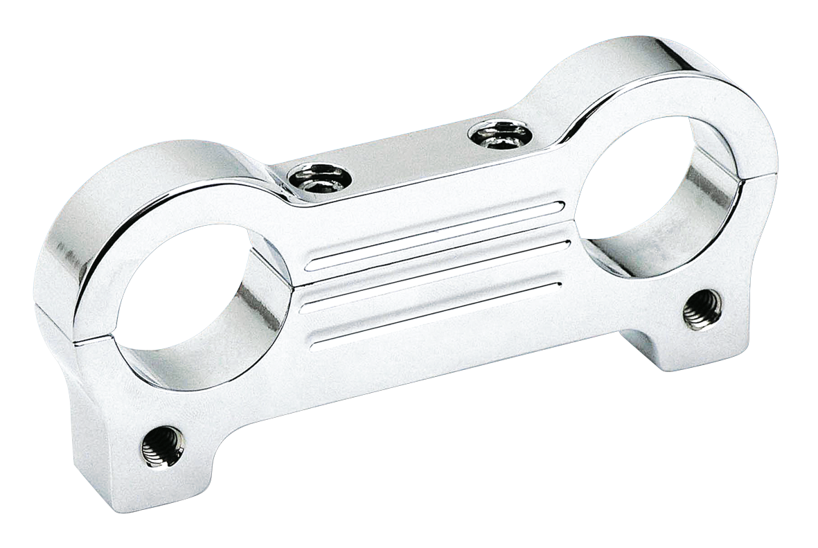 Gzp Chr 1 1/4" T Bar Gauge Mount Bracket Speedo Mount Zodiac