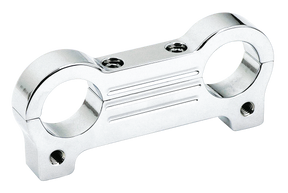 Gzp Chr 1 1/4" T Bar Gauge Mount Bracket Speedo Mount Zodiac