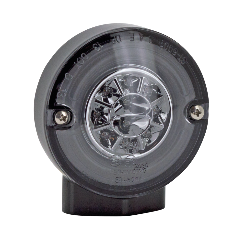 Gzp Halo Blk Turnsign Singl F Led Smoked Turn Signal Zodiac Default Title