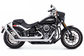 Upsweep Sharktail St18 Up Chrome 2-2 Full Exhaust System Freedom Performance Exhaust Default Title