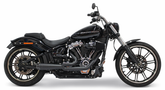 2 Bros Comp S 2 1 Flfb/Fxbr18 Blk/Carbon 2-1 Full Exhaust System Two Brothers Racing Default Title