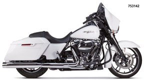 2 Bros Flh/T17 Up Dual Slip Ons Alu Polis Slip-On & Muffler Two Brothers Racing