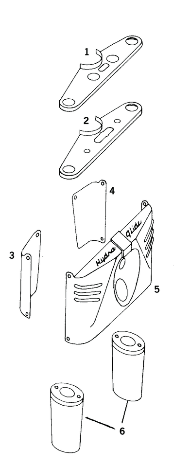 Upper Cvr Wide Glide Stainless Fl49 59 Upper Fork Cover V-Twin Manufacturing Default Title